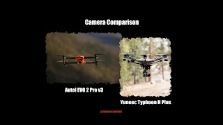 EVO2 v3 x Yuneec Typhoon H Plus Camera Comparison - 4K