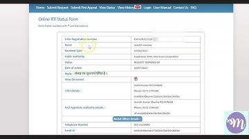 RTI Reply on Updated vacancy of ESIC UDC Mts Steno (Punjab) region  #esicudc #esic mts #esic steno