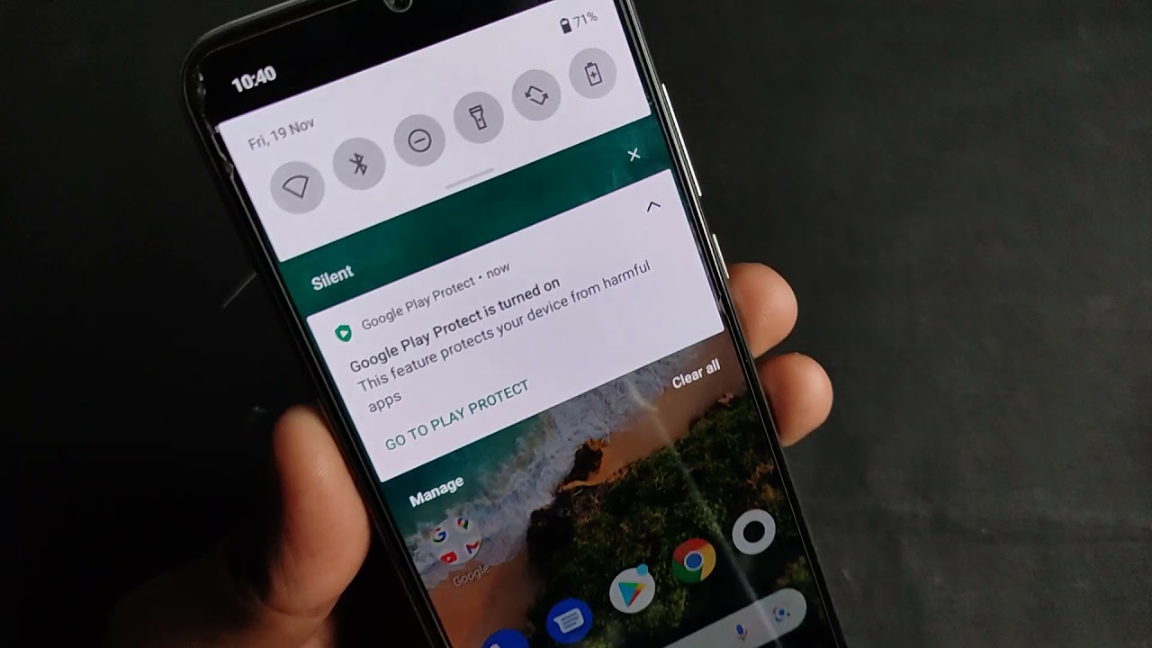 Google Play protect is turned on Notification in Mi A3 | Fix Go To Play Protect Problem in Xiaomi A3