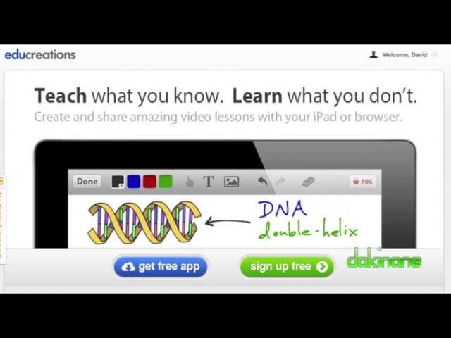 Educreations App Tutorial Youtube