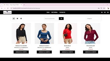 Sistema de Carrito de Compras en Java Web con MySQL | Proyecto Completo