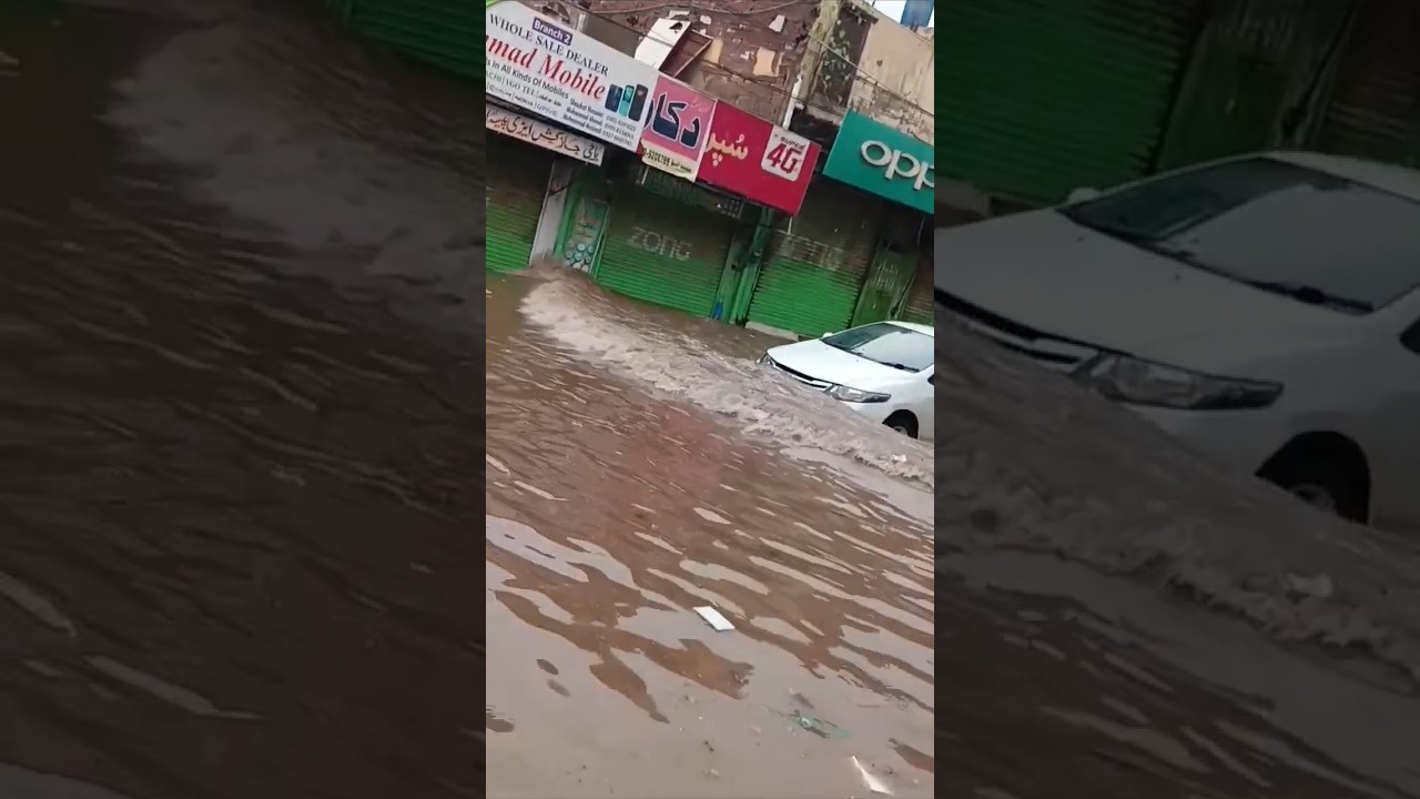 heavy Rain Multan 