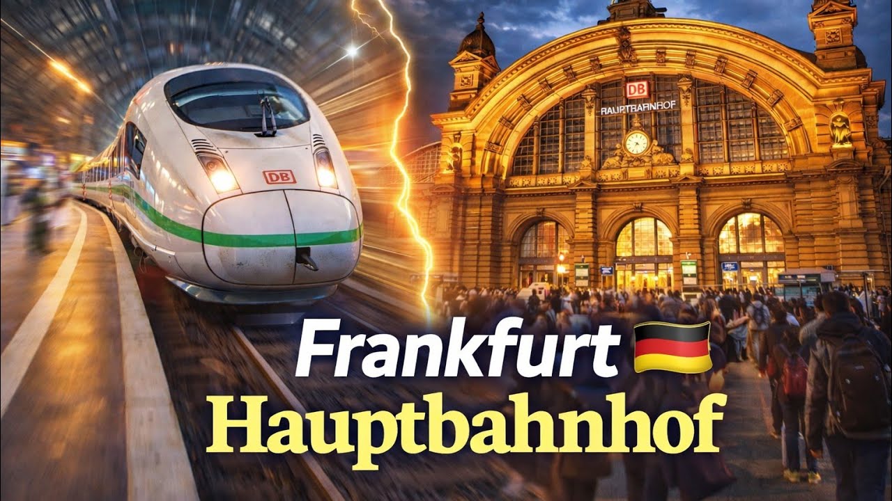 Exploring Frankfurt Central Station | Frankfurt Hauptbahnhof | Germany’s Major Railway Hub