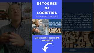 Os Estoques na Logística  #shorts