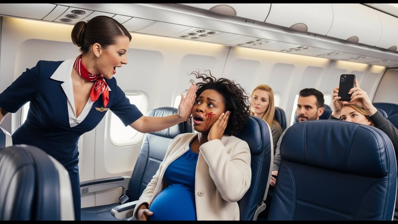 Racist Flight Attendant Slaps Pregnant Black Woman — Then Her CEO Husband Shuts It Down