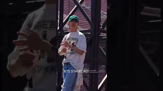 BTS Stanford Soundcheck Day-1 #bts #jungkook #taehyung #shorts