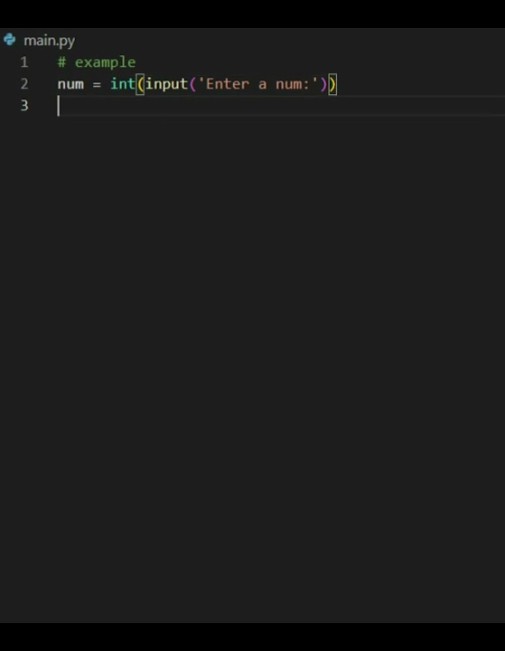 python for beginners, int(input()) function, how to take user input as ...
