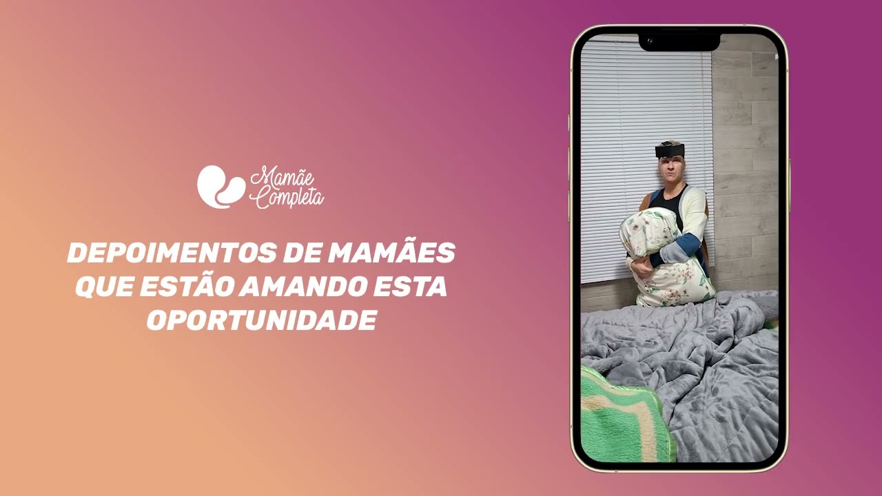 Depoimento de uma mãe que participa do programa