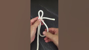 Learn how to tie a double dragon loop knot