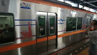 [警笛あり]京成3100形3156編成01Kアクセス特急羽田空港行き青砥駅(KS09)16時14分発車
