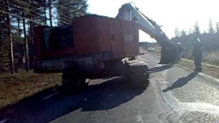 Landsverk Kl-130, Lossning Från Trailer.