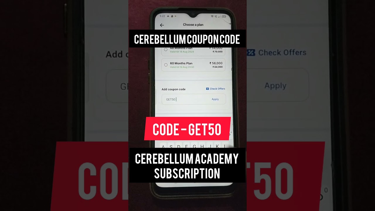 Cerebellum academy app discount coupon code 