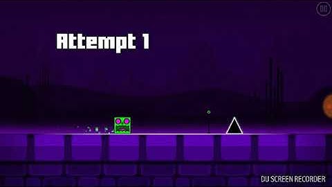 (Gameplay) DanTDM old intro in Geometry dash Subzero !