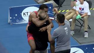 Jordan Burroughs (Sunkist Kids) vs. Kyle Dake (TMWC) - Round 3