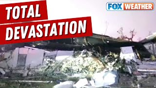 One Dead After Likely EF-3 Tornado Causes Catastrophic Damage In Barnsdall, Oklahoma