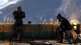 The Witcher 3: Wild Hunt / Нарезка бесед с Ламбертом