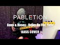 Guns And Roses down on the farm bass cover