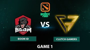 Boom ID vs Clutch Gamers | Bo3 Grand Finals Game 1 | The Bucharest Minor SEA Qualifier