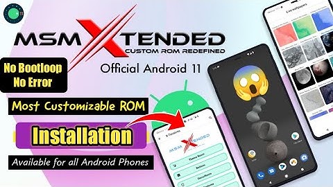 How to Install MSM Xtended Rom | MSM XTENDED v5.0 Installation | Games Lover Adda