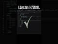 Correct Way To Define List in HTML #shorts #youtubeshorts #html #list #webdevelopment #coding