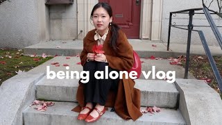 living alone vlog: learning french, making bracelets, 100K giveaway, getting my life together