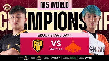 (ENG) M5 Group Stage Day 1 | APBR vs BG | Game 2