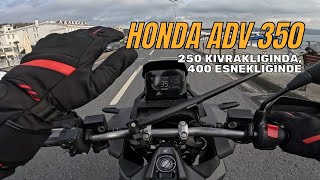 Honda Adv350 Testi Motovlog