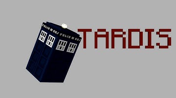 Cinema 4D Minecraft #5- TARDIS Speed Modeling