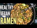 HEALTHY VEGAN RAMEN NOODLES!