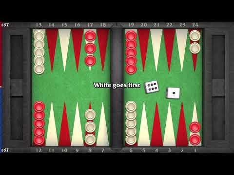 Backgammon Opening Moves