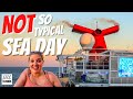 Well THIS is NOT what a Sea Day is Usually Like!!!  Carnival Vista Vlog