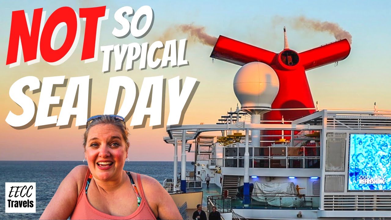 Well THIS is NOT what a Sea Day is Usually Like!!!  Carnival Vista Vlog