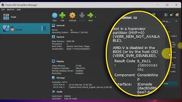 How to fix  AMD-V Is Disabled In The BIOS Error on Oracle VM VirtualBox