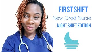 New Grad Nurse | First Night Shift, RN Vlog