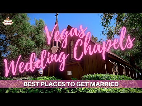 Vídeo: As melhores capelas de casamento em Las Vegas
