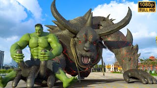 Hulk vs A Bull Final Fight | Transformers Rise of the Beasts #2024 | Movie Clip HD
