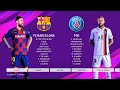 eFootball PES 2020 - Barcelona vs PSG - Gameplay