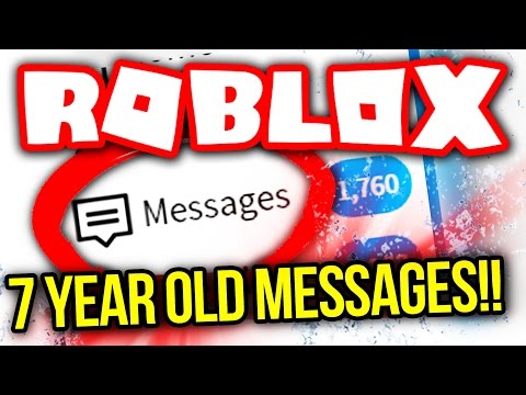 Reading Old Roblox messages I sent in 2010! - Reading Old Roblox messages I sent in 2010!
