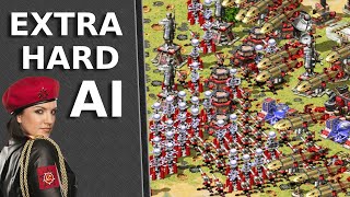 Red Alert 2  Extra Hard AI  Russia vs 7 Yuris