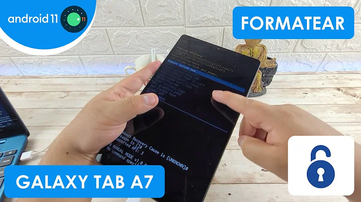 Formatear Tablet Samsung Galaxy Tab A7 Lite | Android 11