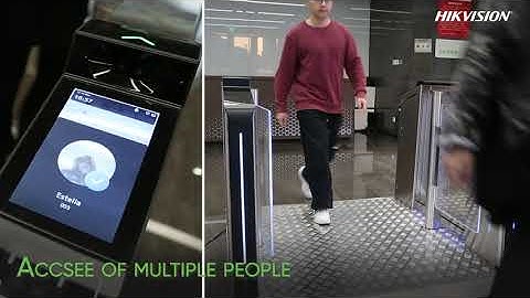 Hikvision Smart Turnstile DS-K3B631TX - Demonstration