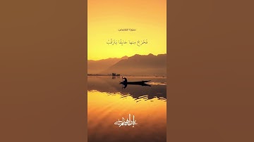 قال رب نجني من القوم الظالمين... القارئ #ابراهيم_الحلبي