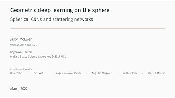 Geometric Deep learning on the Sphere: Spherical CNNs and Scattering Networks