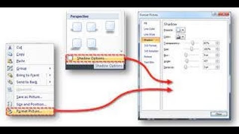 How to apply the drop shadow rectangle picture style in Word on Mac