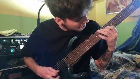 After The Burial - 11/26 Riff cover by Alessandro Zilio