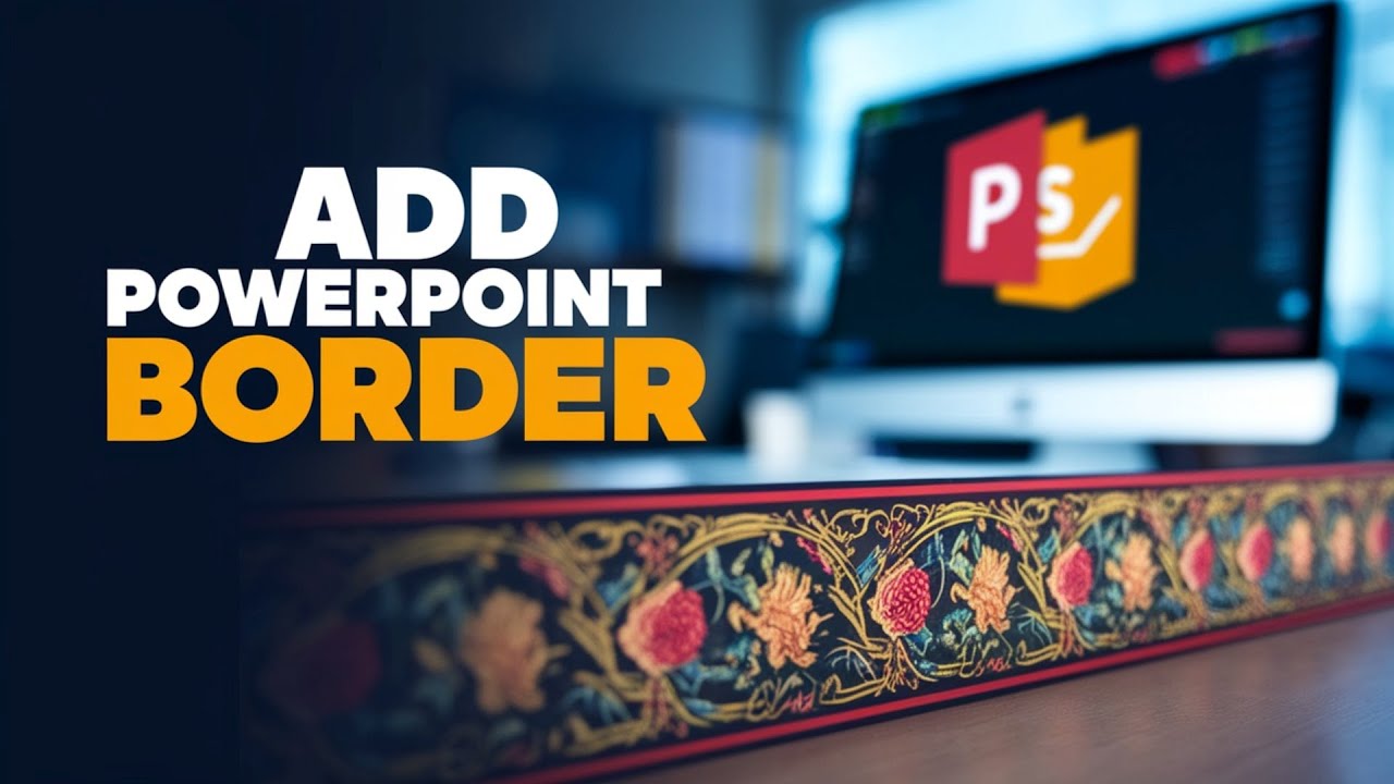 How to add Border in PowerPoint [PPT Slide] - YouTube