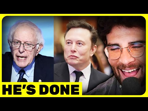 Thumbnail for Bernie Sanders DESTROYS Elon Musk | Hasan Daily
