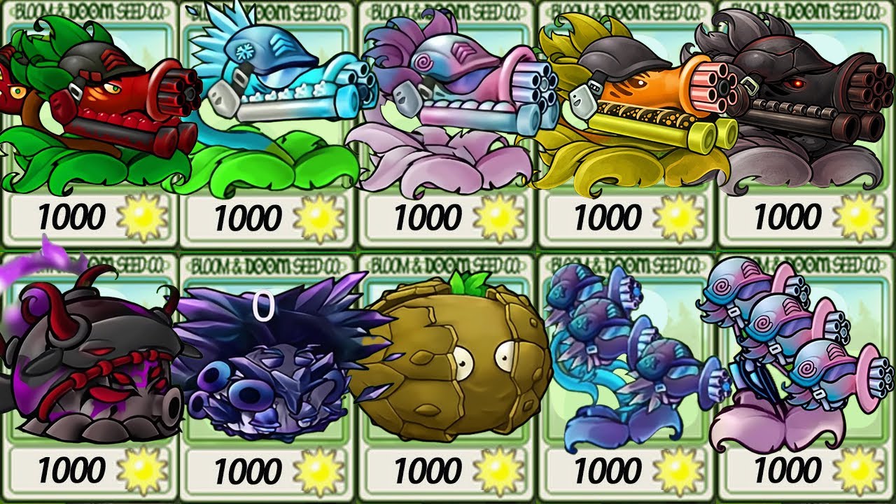 PvZ Fusion 3.3 – ALL Ultimate Fusions in One Map vs ALL Max-Level Zombie Bosses!