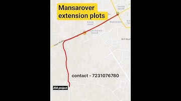 JDA approved plot | ajmer road | mansarovar extension | Narayan vihar | mansarover | jaipur property