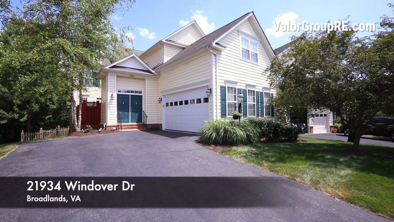 21934 Windover Dr Homes For Sale in Broadlands VA 20148 YouTube